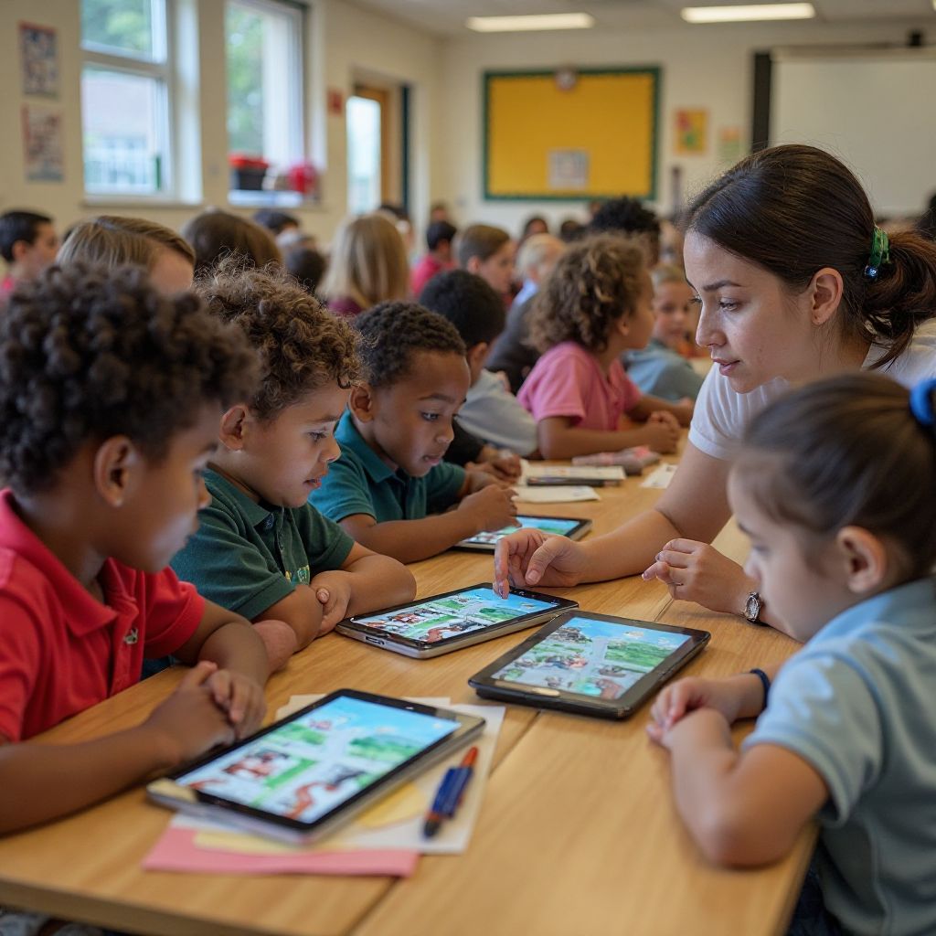 Bambini che giocano a Chicken Road