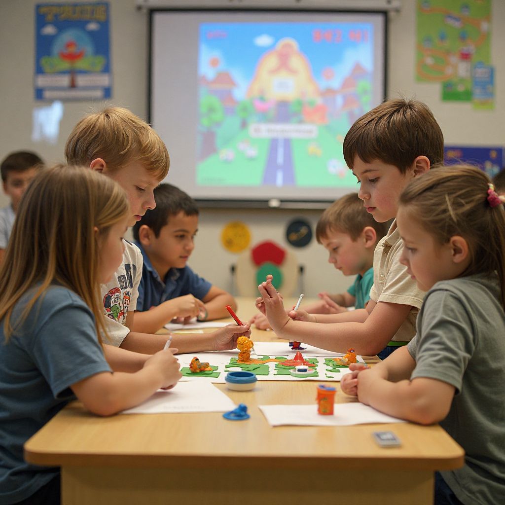 Sessione di test con bambini