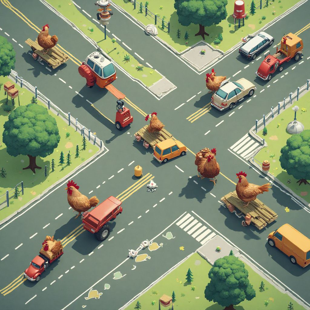 Livello 3 di Chicken Road